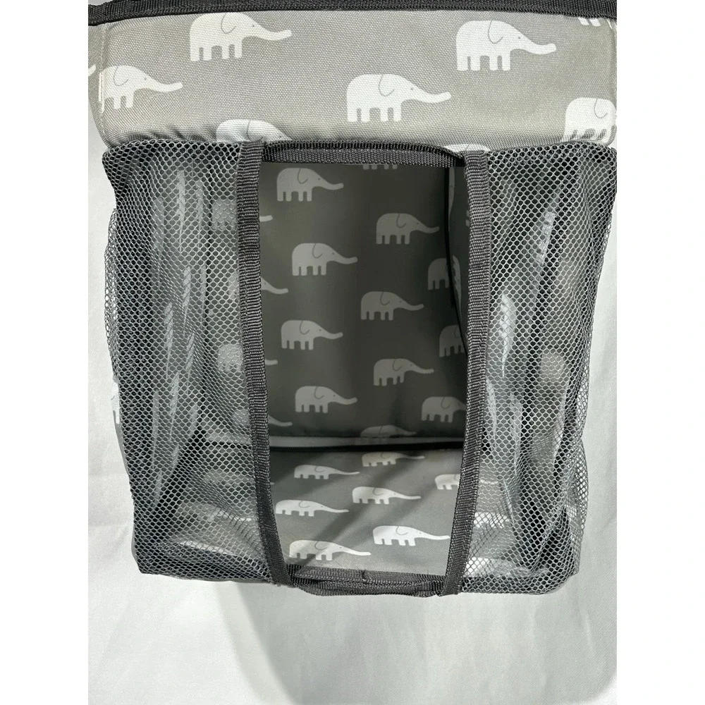 Hanging Diaper Caddy Organizer - Diaper Stacker for Changing Table, Hooks, Hang